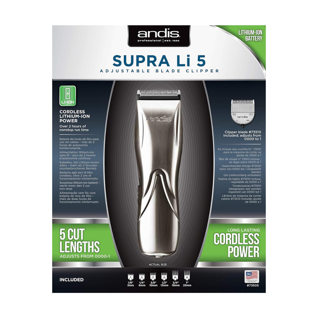 Supra Li 5 Cordless Clipper