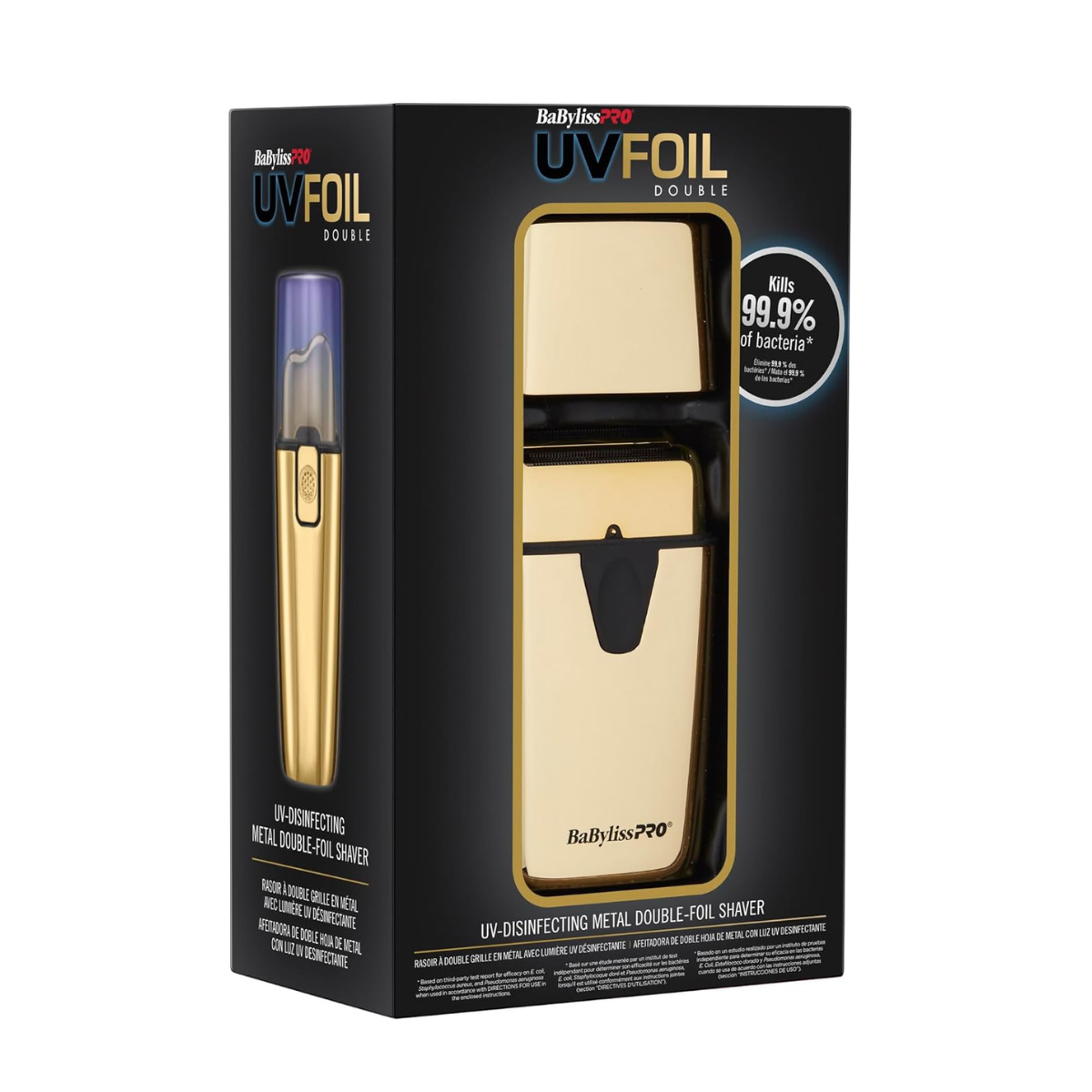 Babyliss-Limited Edition-Gold UV Single Foil Shaver 